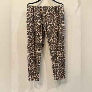 Leopard Print XL pants